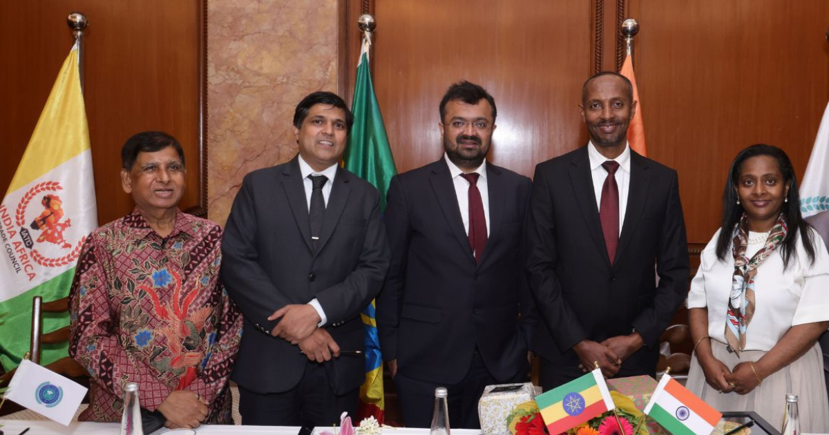 A Diplomatic Dinner evening hosted to welcome Ethiopian Delegation By Shri Anuj Agarwal Trade Commissioner EAC